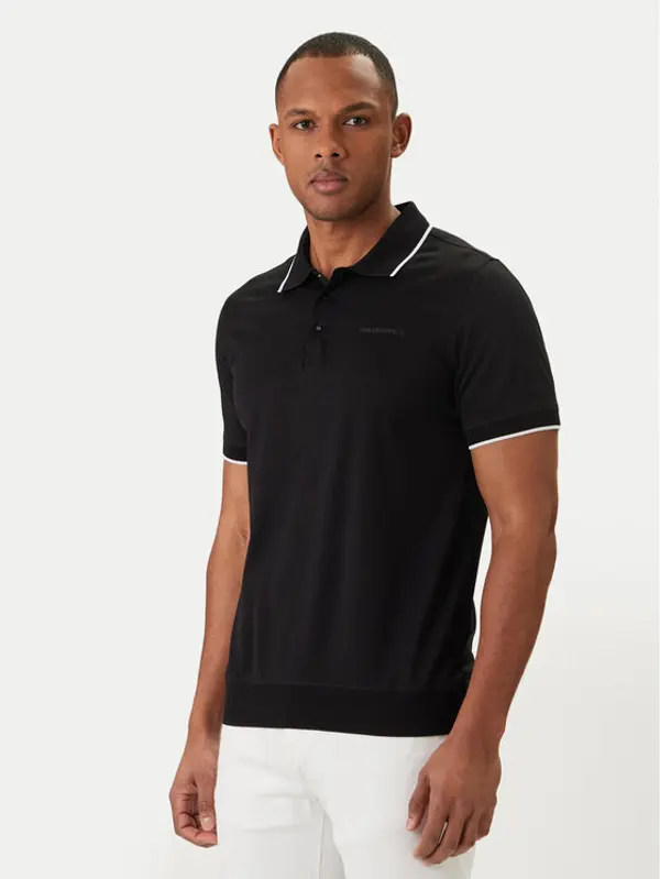 Karl Lagerfeld KARL LAGERFELD Polo 745080 562200 Crna Regular Fit