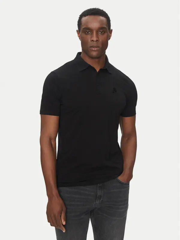 Karl Lagerfeld KARL LAGERFELD Polo 745750 500221 Crna Regular Fit
