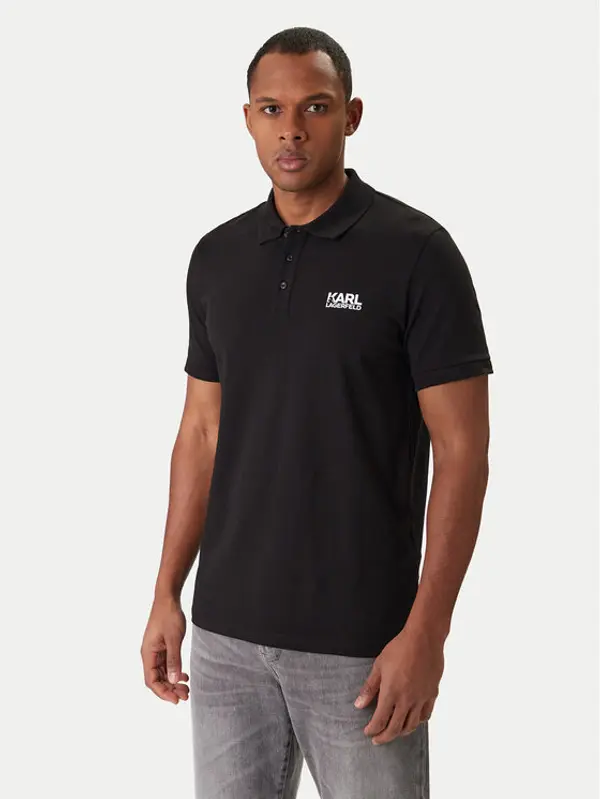 Karl Lagerfeld KARL LAGERFELD Polo 745780 561235 Crna Regular Fit