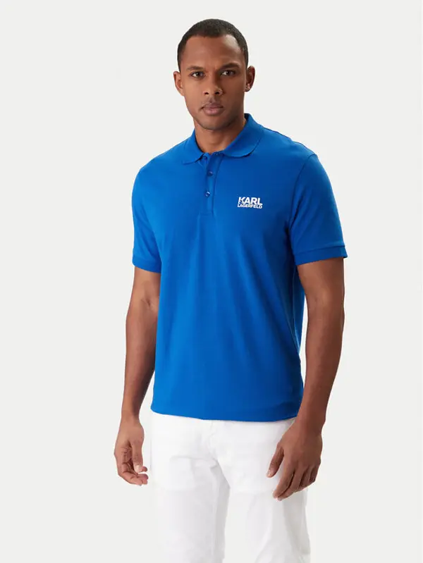 Karl Lagerfeld KARL LAGERFELD Polo 745780 561235 Plava Regular Fit