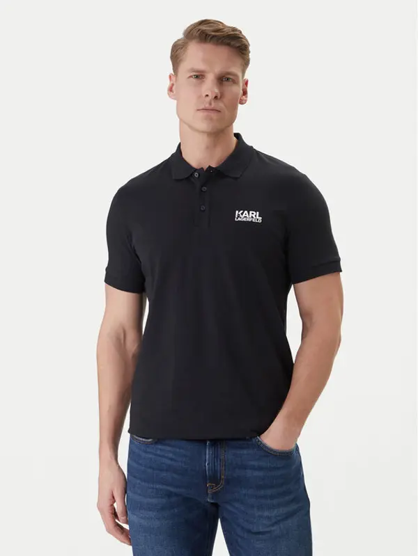 Karl Lagerfeld KARL LAGERFELD Polo 745780 562235 Tamnoplava Regular Fit