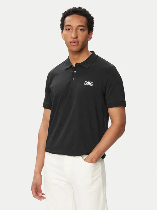 Karl Lagerfeld KARL LAGERFELD Polo 745780 563235 Tamnoplava Regular Fit