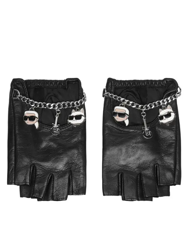 Karl Lagerfeld KARL LAGERFELD Rukavice B3W33034 Crna