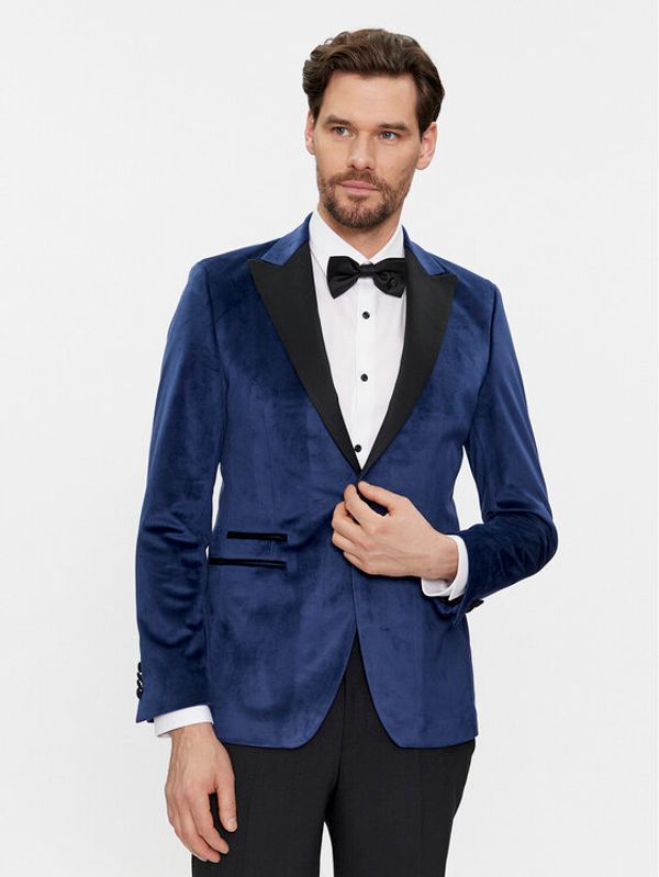 KARL LAGERFELD KARL LAGERFELD Sakoi 155270 541009 Tamnoplava Slim Fit