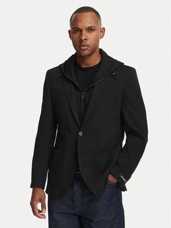 Karl Lagerfeld KARL LAGERFELD Sakoi 155684-562023 Crna Modern Fit