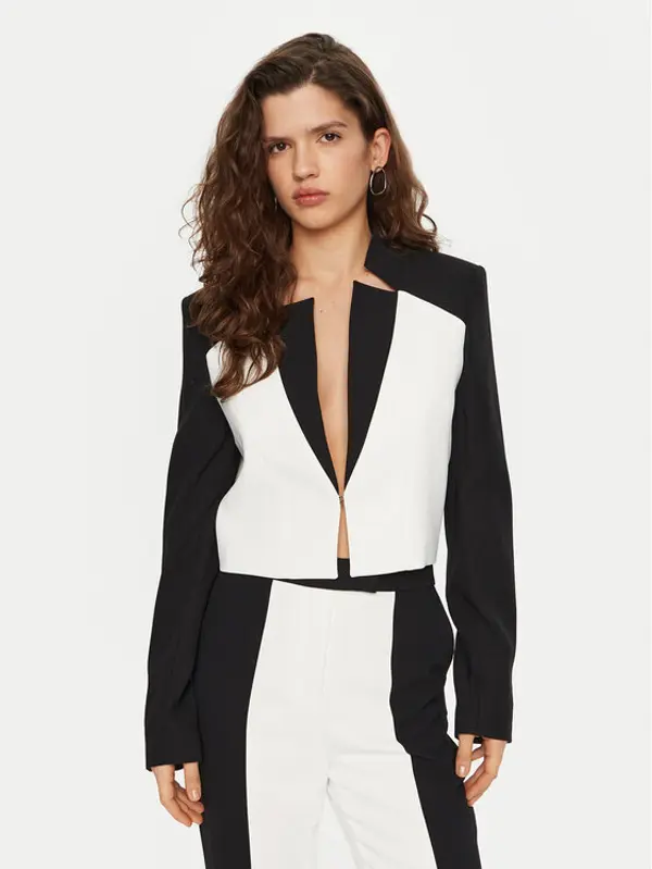 Karl Lagerfeld KARL LAGERFELD Sakoi A1W14044 Bijela Relaxed Fit