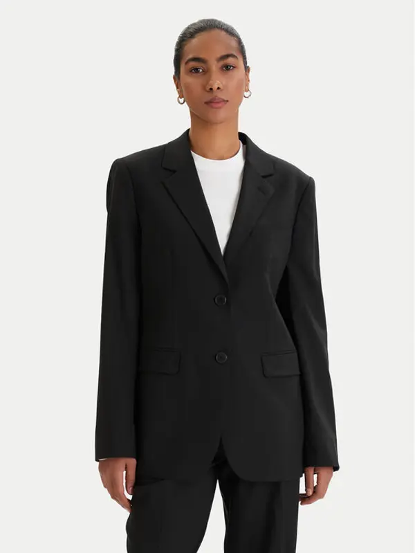 Karl Lagerfeld KARL LAGERFELD Sakoi B1W14012 Crna Relaxed Fit