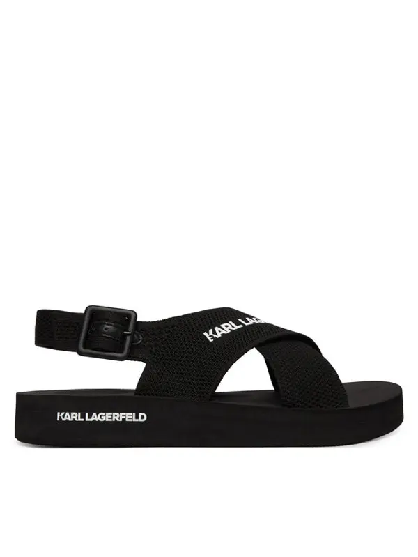 Karl Lagerfeld KARL LAGERFELD Sandale Atlantik KL70526 Crna