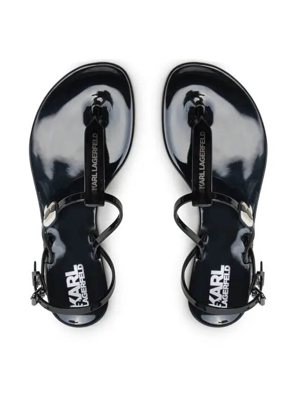 Karl Lagerfeld KARL LAGERFELD Sandale KL80002N Crna