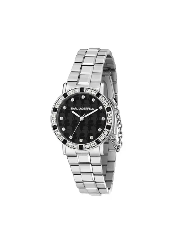 Karl Lagerfeld KARL LAGERFELD Sat R0553100502 Srebrna