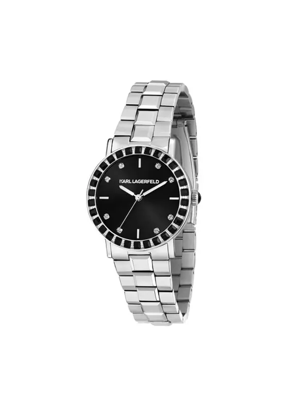 Karl Lagerfeld KARL LAGERFELD Sat R0553100510 Srebrna