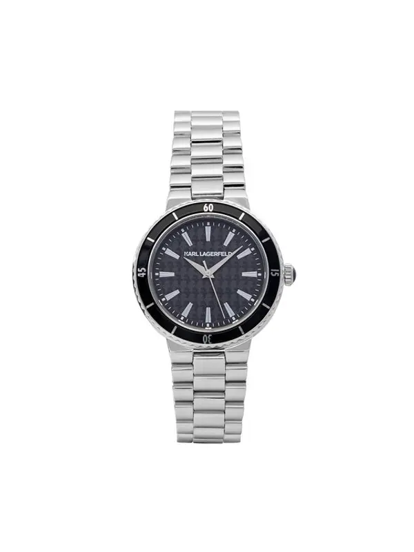 Karl Lagerfeld KARL LAGERFELD Sat R0553104502 Srebrna