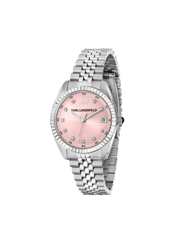 Karl Lagerfeld KARL LAGERFELD Sat R0553108508 Srebrna