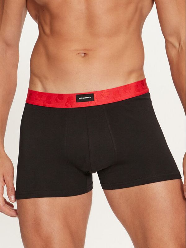 KARL LAGERFELD KARL LAGERFELD Set od 3 para bokserica 245M2102 Crna