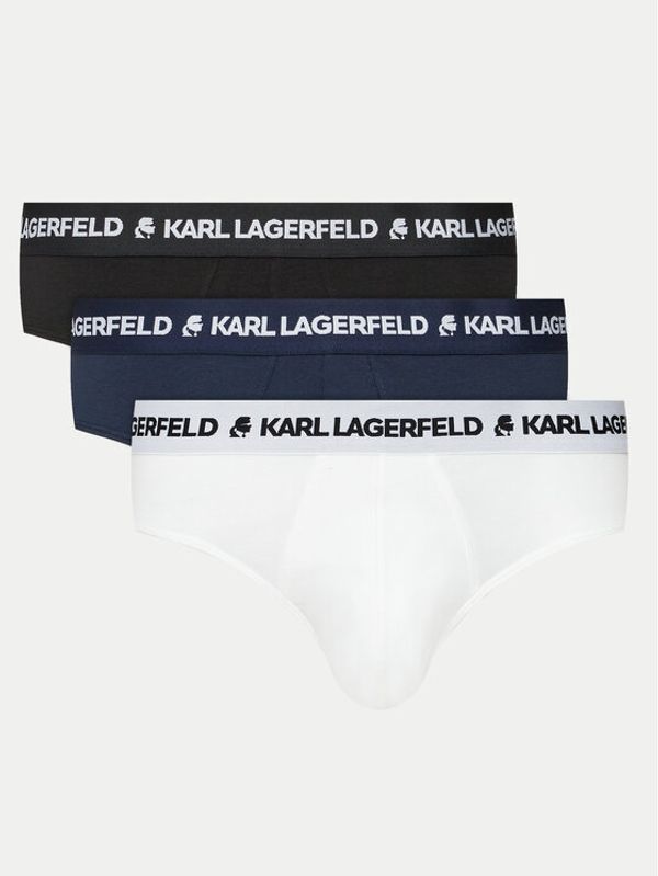 KARL LAGERFELD KARL LAGERFELD Set od 3 para muških slip gaća 240M2111 Šarena