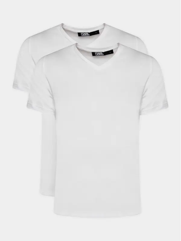 Karl Lagerfeld KARL LAGERFELD Set t-shirt majica﻿ 765001 500298 Bijela Slim Fit