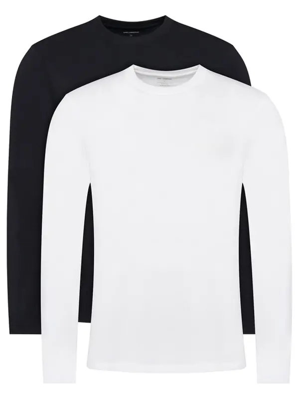 Karl Lagerfeld KARL LAGERFELD Set t-shirt majica﻿ A4M47003 Crna Regular Fit