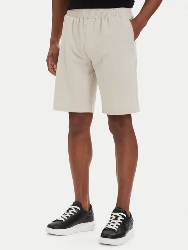 Karl Lagerfeld KARL LAGERFELD Sportske kratke hlače 265701 562034 Bež Regular Fit