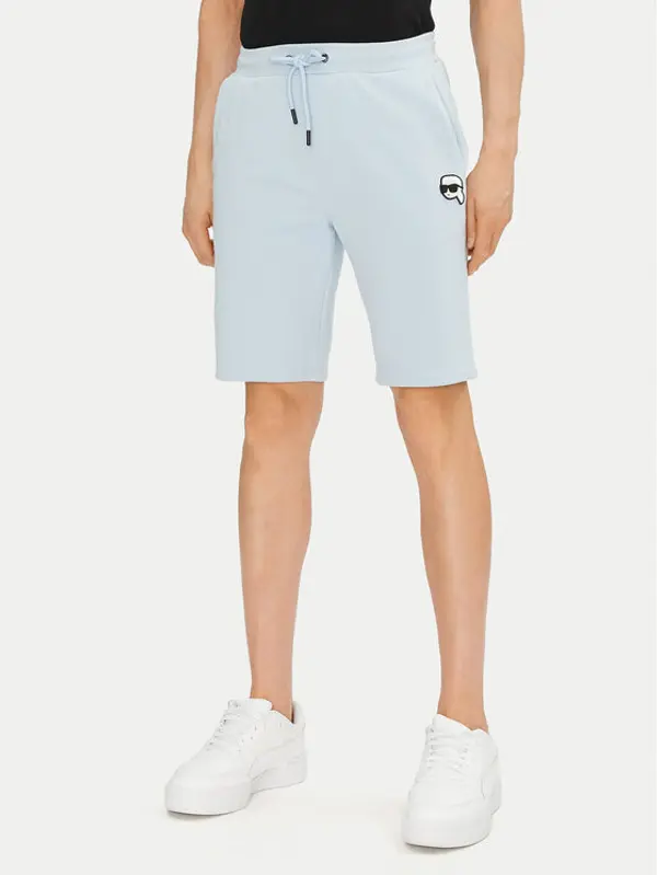 Karl Lagerfeld KARL LAGERFELD Sportske kratke hlače 705014 552900 Plava Regular Fit