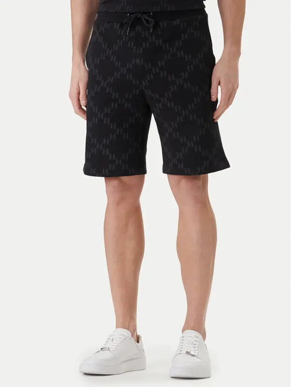 Karl Lagerfeld KARL LAGERFELD Sportske kratke hlače 705076 562952 Crna Regular Fit