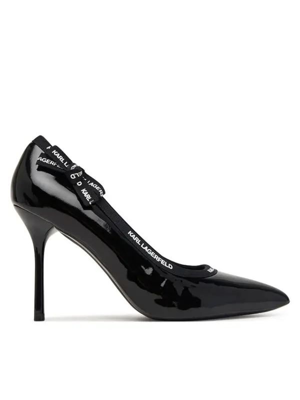 Karl Lagerfeld KARL LAGERFELD Štikle KL30908R Crna