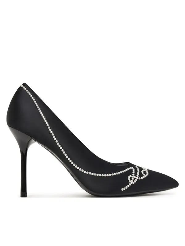 Karl Lagerfeld KARL LAGERFELD Štikle Sarabande KL30906P Crna