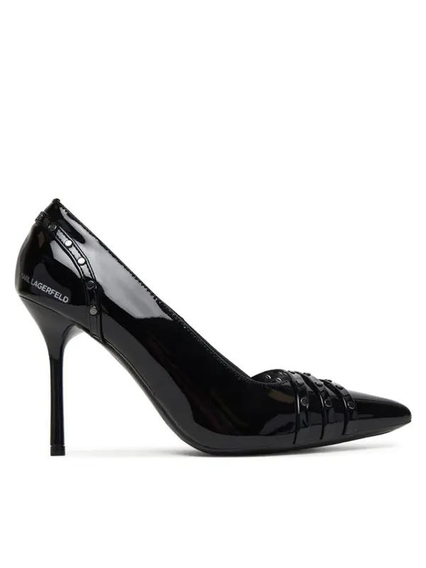 Karl Lagerfeld KARL LAGERFELD Štikle Sarabande KL30927 Crna