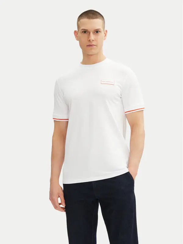 Karl Lagerfeld KARL LAGERFELD T-shirt 755020 552221 Bijela Regular Fit