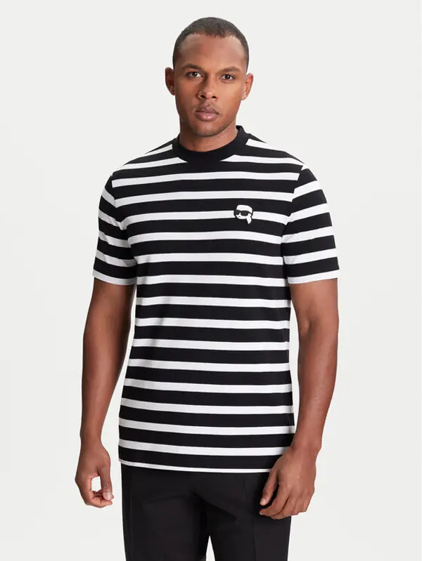Karl Lagerfeld KARL LAGERFELD T-shirt 755022 553231 Crna Regular Fit