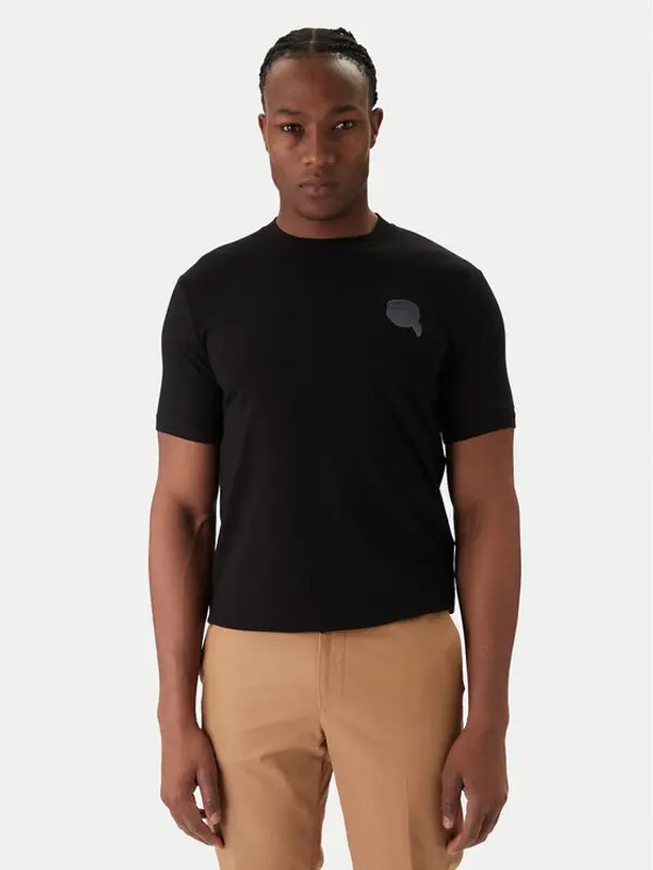 Karl Lagerfeld KARL LAGERFELD T-shirt 755023 561235 Crna Regular Fit