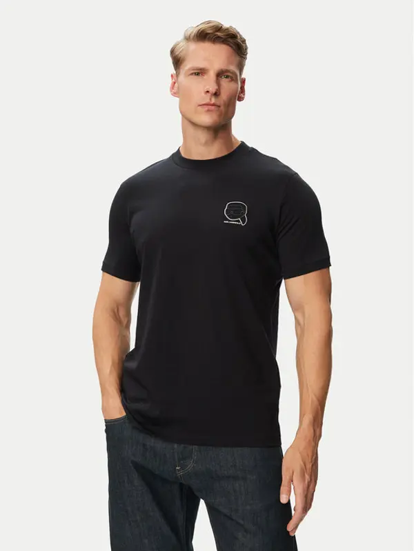 Karl Lagerfeld KARL LAGERFELD T-shirt 755026 563224 Tamnoplava Regular Fit
