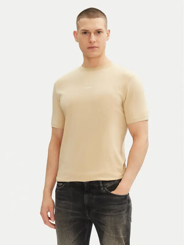 Karl Lagerfeld KARL LAGERFELD T-shirt 755030 552235 Bež Regular Fit