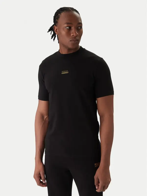 Karl Lagerfeld KARL LAGERFELD T-shirt 755034 561235 Crna Regular Fit