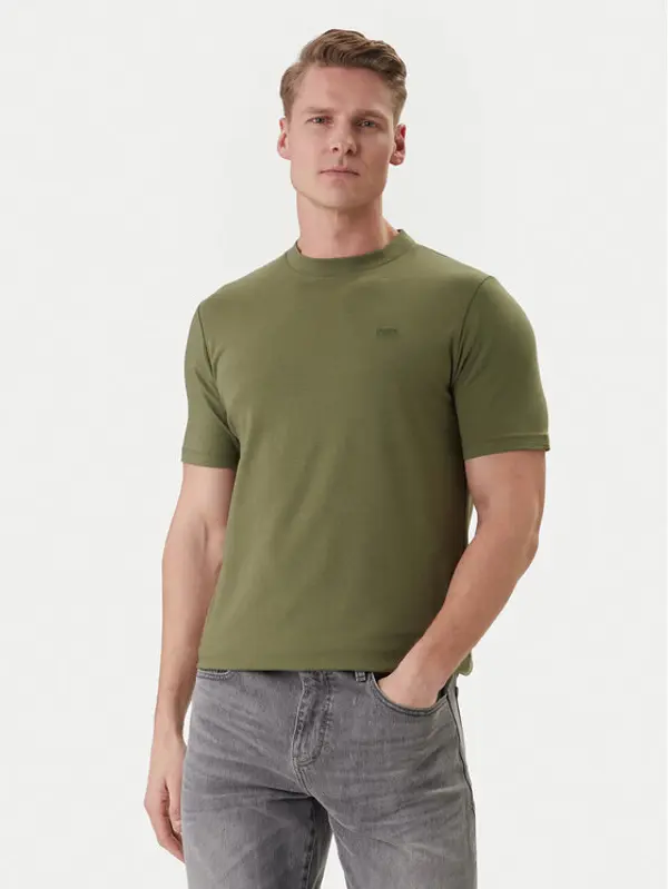Karl Lagerfeld KARL LAGERFELD T-shirt 755034 562235 Zelena Regular Fit