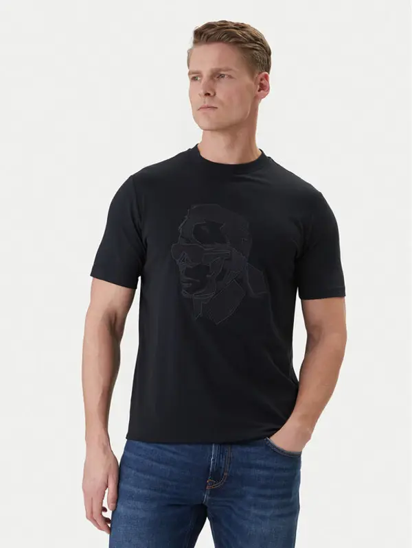 Karl Lagerfeld KARL LAGERFELD T-shirt 755036 562221 Tamnoplava Loose Fit