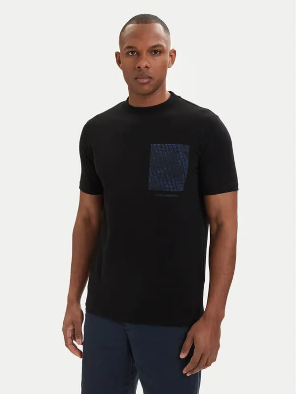 Karl Lagerfeld KARL LAGERFELD T-shirt 755044 562221 Crna Regular Fit