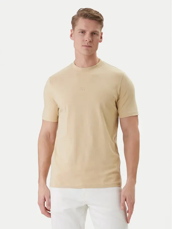 Karl Lagerfeld KARL LAGERFELD T-shirt 755047 562235 Bež Regular Fit