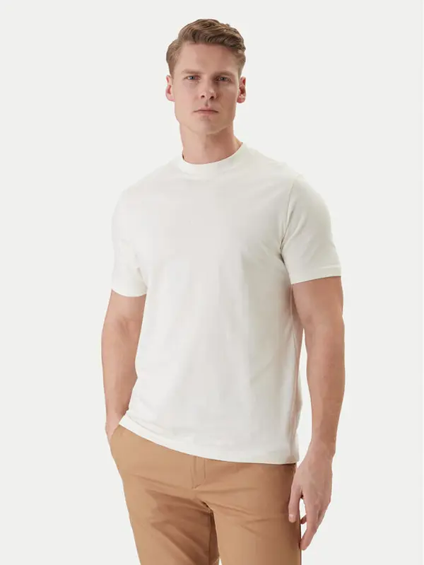 Karl Lagerfeld KARL LAGERFELD T-shirt 755047 562235 Bež Regular Fit