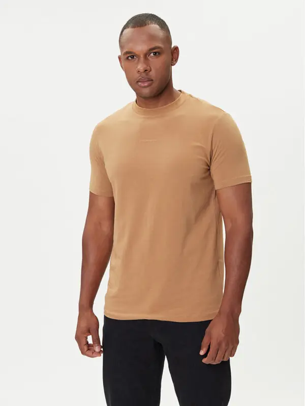 Karl Lagerfeld KARL LAGERFELD T-shirt 755051 554235 Bež Regular Fit