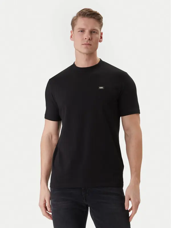 Karl Lagerfeld KARL LAGERFELD T-shirt 755052 562235 Crna Regular Fit