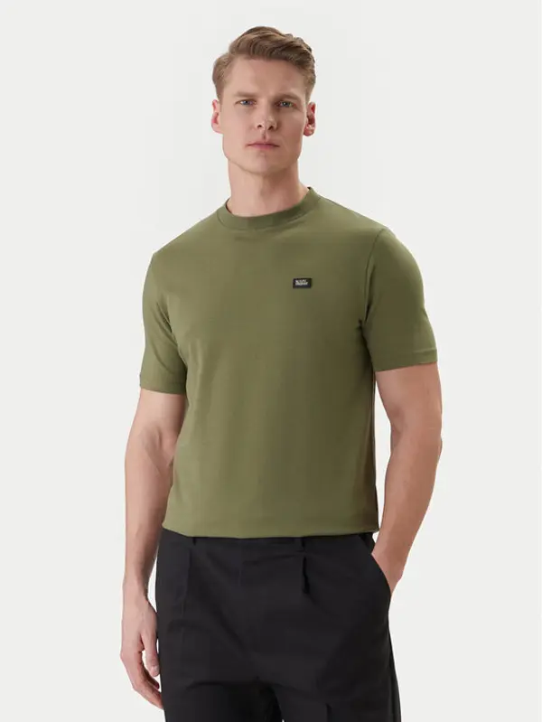 Karl Lagerfeld KARL LAGERFELD T-shirt 755052 562235 Zelena Regular Fit