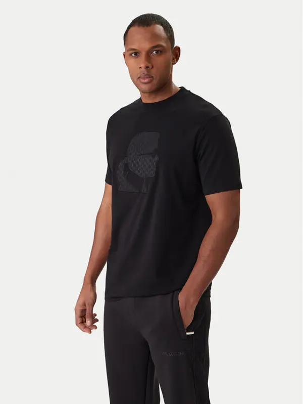 Karl Lagerfeld KARL LAGERFELD T-shirt 755055 561221 Crna Regular Fit