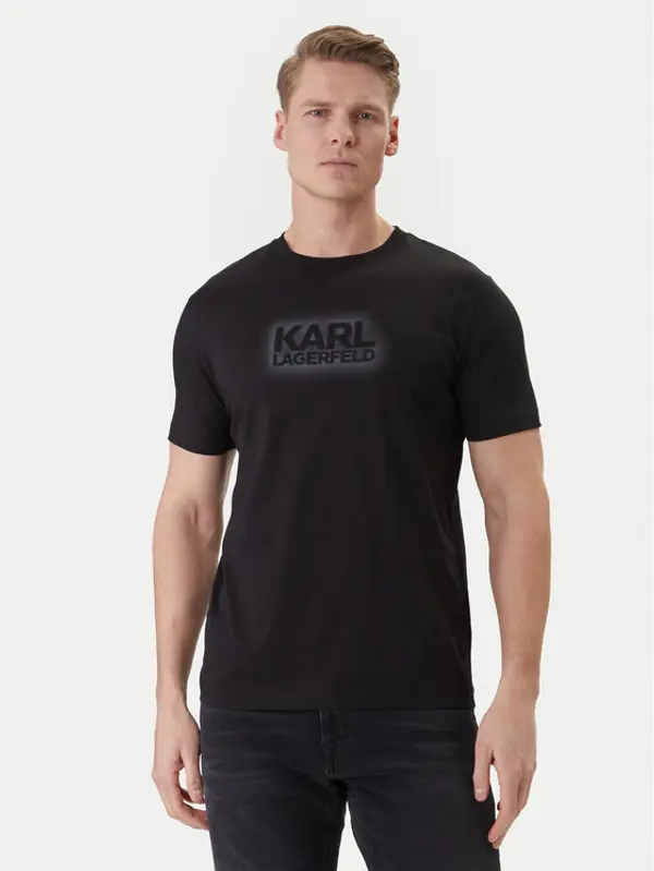 Karl Lagerfeld KARL LAGERFELD T-shirt 755060 562242 Crna Regular Fit