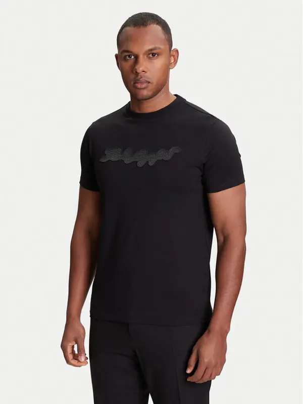 Karl Lagerfeld KARL LAGERFELD T-shirt 755071 553250 Crna Regular Fit