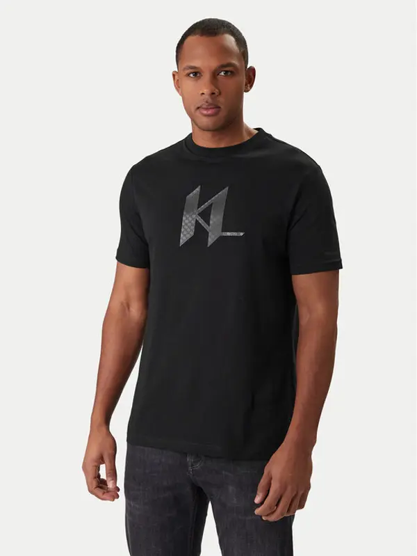 Karl Lagerfeld KARL LAGERFELD T-shirt 755072 561252 Crna Regular Fit