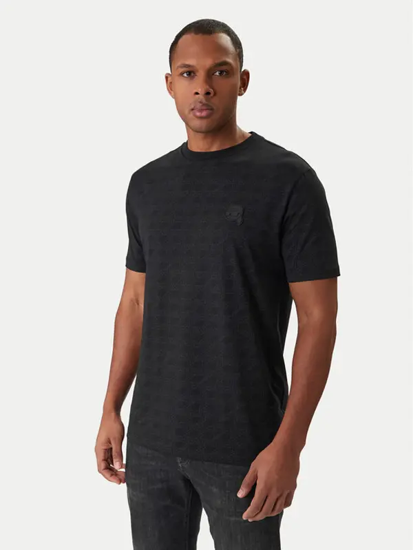Karl Lagerfeld KARL LAGERFELD T-shirt 755077 561251 Crna Regular Fit