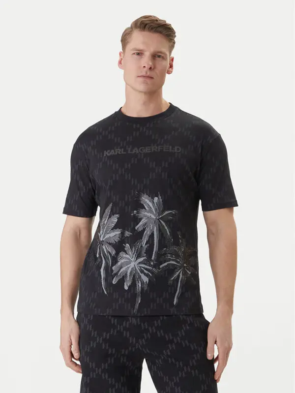 Karl Lagerfeld KARL LAGERFELD T-shirt 755172 562251 Crna Loose Fit