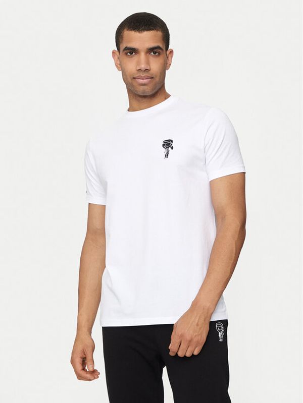 KARL LAGERFELD KARL LAGERFELD T-shirt 755400 Bijela Regular Fit