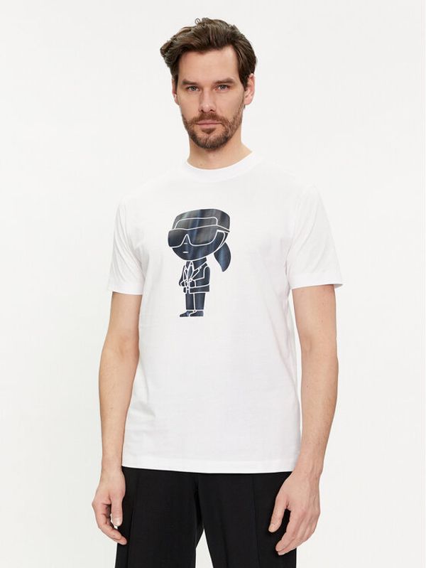 KARL LAGERFELD KARL LAGERFELD T-shirt 755424 542241 Bijela Regular Fit