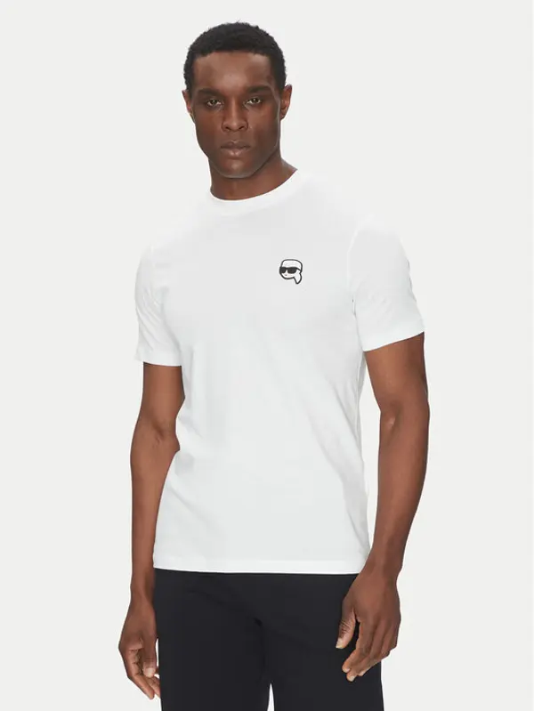 Karl Lagerfeld KARL LAGERFELD T-shirt 755710 500224 Bijela Regular Fit